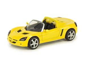 Opel Speedster Turbo Vauxhall VX220 Yellow Solid 2005 Schuco 9121874 Dealer Box - Picture 1 of 11