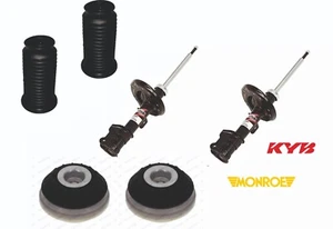 PER FIAT GRANDE PUNTO KIT COPPIA AMMORTIZZATORI ANTERIORI + CUSCINETTI E CUFFIE - Foto 1 di 5