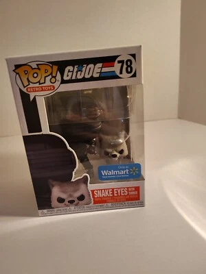 Funko Pop! Retro Toys: G.I. Joe - Snake Eyes with Timber (78) Bobble Head Figure - Image 1 of 4
