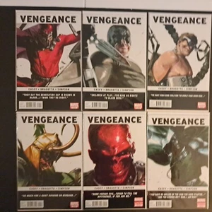 Lotto fumetti completi Vengeance 1-6 run set Marvel 1° America collezione Chavez - Foto 1 di 8