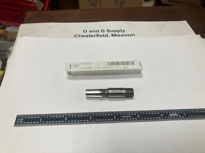 OSG 1315100, 1/8"-27 NPT, Interrupted Thread Pipe Tap, Bright, 5-FL, HSS - Image 1 of 4