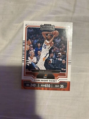 2023-24 Panini Contenders - Game Night Ticket #18 Kevin Durant - Image 1 of 2