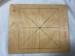 AccuCut Die Cut -Fractional Square - 1/8 #2 - Approx. 8 1/2" X 11" - SD55OJ - Picture 1 of 3