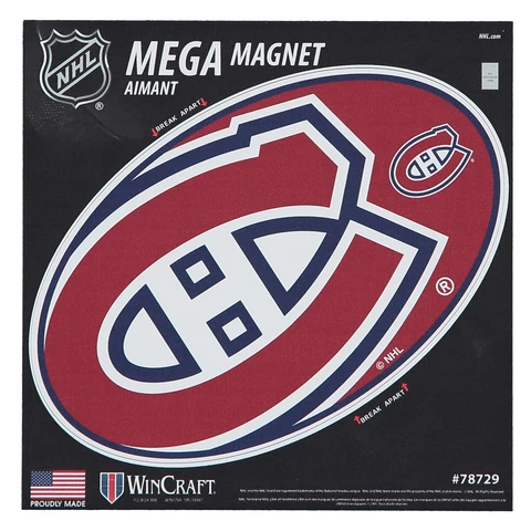 Montreal Canadiens 6" x 6" Mega Magnet Cover