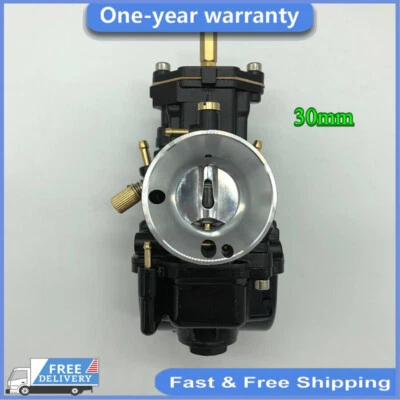 Peça de corrida carburador preta 30 mm substituição fabricante de equipamento original para motocicleta - Imagem 1 de 4