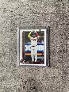 Tarjeta de béisbol 2025 Topps Serie 1 #160 Marcell Ozuna Atlanta Braves - Imagen 1 de 2