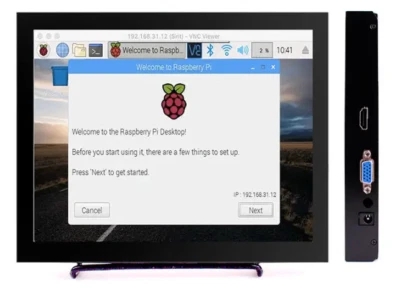 9.7 Inch 2K IPS Retro PC Monitor 2048×1536 RGB 15kHz/24kHz/31kHz VGA input - Image 1 of 4