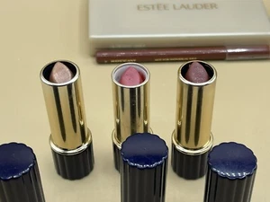 ESTEE LAUDER Blush All Day Natural Cheek Color + Lipstick Lip Pencils Sample Lot - Picture 1 of 10