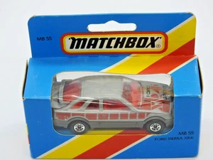 MATCHBOX LESNEY 1983 MB55 FORD SIERRA XR4i MINT IN VNM UNOPENED 'M' BLUE BOX - Picture 1 of 5