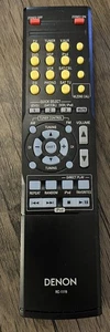 GENUINE DENON RC-1119 HOME RECEIVER REMOTE CONTROL AVR-2310CI MINT - Picture 1 of 1