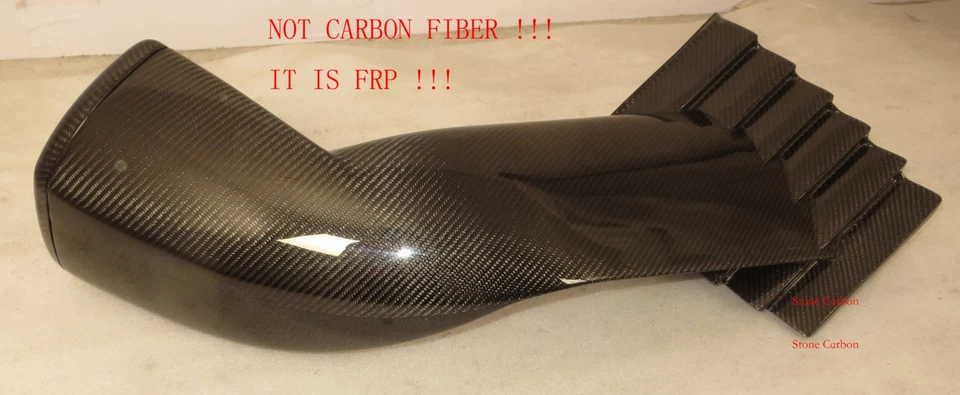 FRP Fiberglass Engine Cover Air Scoop Air Intake For Lotus 05 Elise S2 - Imagen 1 de 1