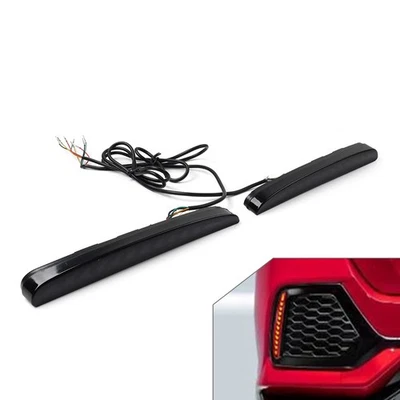 Rear Bumper Brake Signal Light Tail Lights For Honda Civic Hatchback 2017-2022 - Image 1 of 4