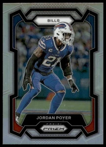 2023 Panini Prizm #31 Jordan Poyer Silver Buffalo Bills NM+ - Picture 1 of 2