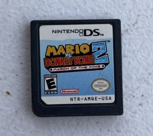 Mario vs. Donkey Kong 2: March of the Minis - Nintendo DS Suelto Probado - Imagen 1 de 3