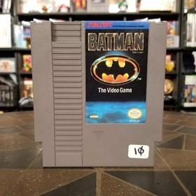 Batman: The Video Game (Nintendo NES, 1990) Authentic, Cleaned & Tested! Nice