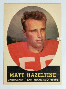1958 Topps #100 Matt Hazeltine RC (VG) - Picture 1 of 2