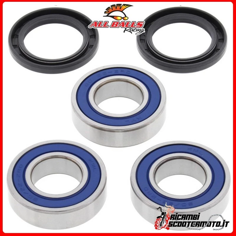 JUEGO DE COJINETE DE RUEDA DELANTERA All Balls Suzuki RM 250 2000-2008 25-1255#10 Foto 1 de 1