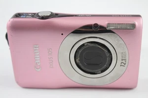 Canon IXUS 105 Digital Compact Camera Working w/ Canon 4x IS Zoom Lens - Picture 1 of 4