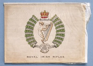 a109 Regimental Colours & Crests Silk 16cms x 12cms - Picture 1 of 1