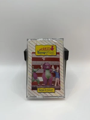 Barney & Friends "Barney In Concert" Cassette Tape 1991 Time Life SEALED - Image 1 of 3