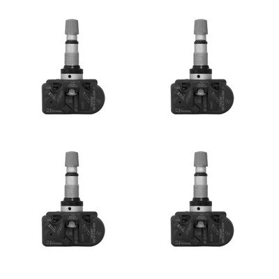 4 Huf pre-programmed TPMS Sensors  for Volkswagen Caddy Crafter Passat Tayron ty - Image 1 of 4