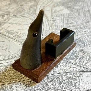 Accesorio de escritorio con soporte de calendario perpetuo vintage  - Imagen 1 de 4