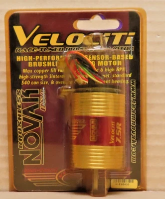 Novak 7.5R 7.5 Velociti Brushless motor only nov 3407 - Image 1 of 2