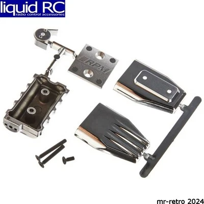 RPM R/C Products 73413 Mock Intake and Blower Set Chrome - Image 1 of 3
