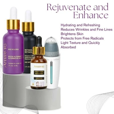 Kit de suero de microagujas Ammuri Beauty Home con péptidos Foto 1 de 2