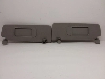 2009-2015 BMW 750i Driver Left Passenger Right Sun Visor Set Illuminated Gray - Image 1 of 4