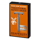Van Der Hagen® Tradycyjny zestaw do golenia dla mężczyzn (zawiera 5 ostrzy), chrom