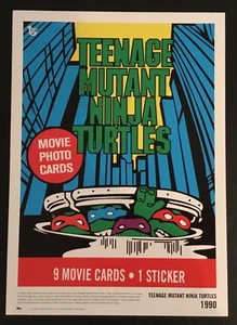 Original Teenage Mutant Ninja Turtles 2018 Topps Cards Wrapper Wall Art 14"x10" - Picture 1 of 2
