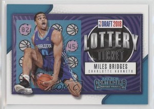 2018-19 Panini Contenders Lottery Ticket Retail Miles Bridges #12 Rookie RC