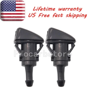 5116088AA 2PCS Windshield Wiper Washer NOZZLE For Dodge Neon 2000-05 2.0 2.4L l4 - Picture 1 of 9