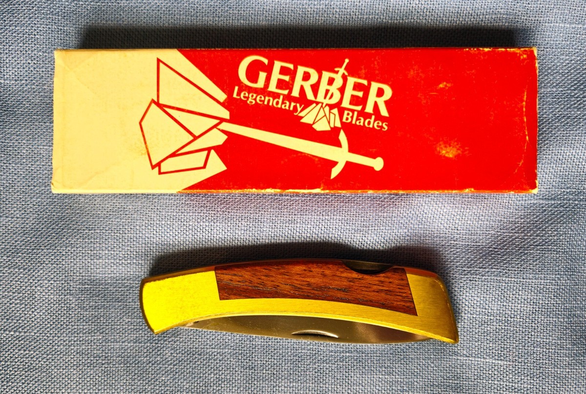 Gerber Sportsman Knife In Collectible Vintage Factory Gerber Sportsman Knife In Collectible Vintage Factory
