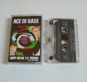 ACE OF BASE HAPPY NATION U.S. VERSION CASSETTE TAPE METRONOME 1993 - Picture 1 of 1
