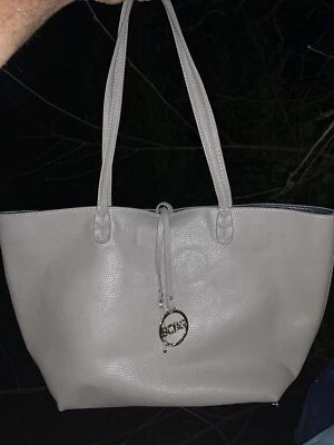 Bolso Hobo Cartera BCBG Paris Oro Borla Logo Taupe Gris Jaspeado ❤️sj7m37 Foto 1 de 4