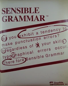 APPLE II -- SENSIBLE GRAMMER (SENSIBLE SOFTWARE - DISK) - Bild 1 von 11