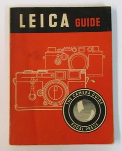 1957 LEICA CAMERA GUIDE Focal Press London, Illustrated, How-To Instruction - Picture 1 of 9