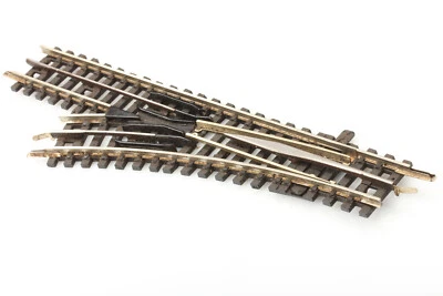 H0 Trix Express 4361 Weiche links Rumpel/Bastel/Schmutz/Kratzer/Mängel o.OVP #6 - Bild 1 von 4