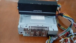 Alpine CDE -141 Receiver and Alpine KTP-445A Head Unit Power Pack - Picture 1 of 9