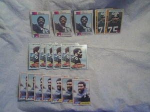 1973-1981 18-JOE GREENE TOPPS FOOTBALL CARD LOT,Pittsburgh Steelers,1978,1980 - Foto 1 di 4