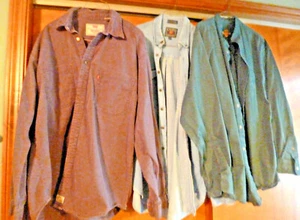 Mixed Lot Mens Large Vintage Long-Sleeve shirts-GANT, CHAPS, LEVIS - Picture 1 of 12