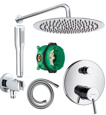 Duschsystem Unterputz Jowi Kopfbrause 300 Regendusche iBox Hansgrohe Talis S A25 - Bild 1 von 4