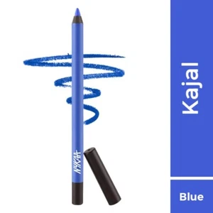 Nykaa Glamoreyes Colour Eye Pencil Kajal - Blue Hex 01 - Picture 1 of 8