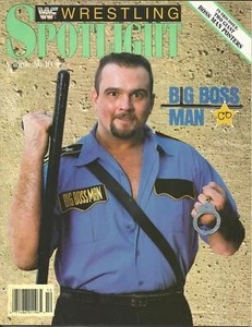 WWF SPOTLIGHT vol 10 1990 WRESTLING PROGRAM MAGAZINE BIG BOSS MAN - Picture 1 of 1