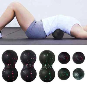 8cm Peanut Balls Body Massage Fascia Ball High Density Muscle Relaxation - Picture 1 of 32