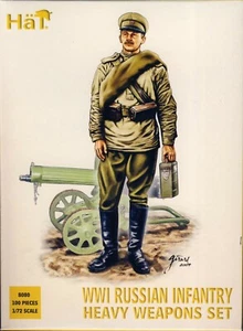 SOMBRERO 1:72 PRIMERA GUERRA MUNDIAL INFANTERÍA RUSA ARMAS PESADAS CONJUNTO KIT #8080 - Imagen 1 de 2