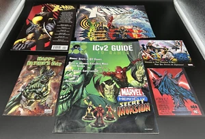 2008 Marvel Comic Con or Book Store Calendar Flyer Brochure Promo Swag Lot - Picture 1 of 17