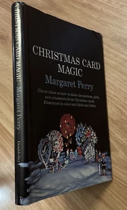 Vintage Christmas Card Magic Book (Margaret Perry - 1967) Decorating Parties  - Picture 1 of 6
